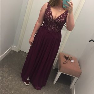 David’s Bridal Bridesmaid Dress